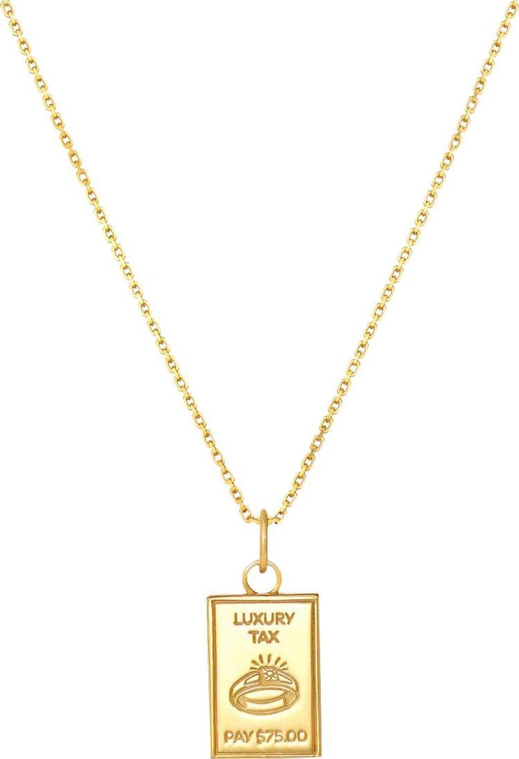 Hatton Labs Luxury Tax Pendant 'Gold'