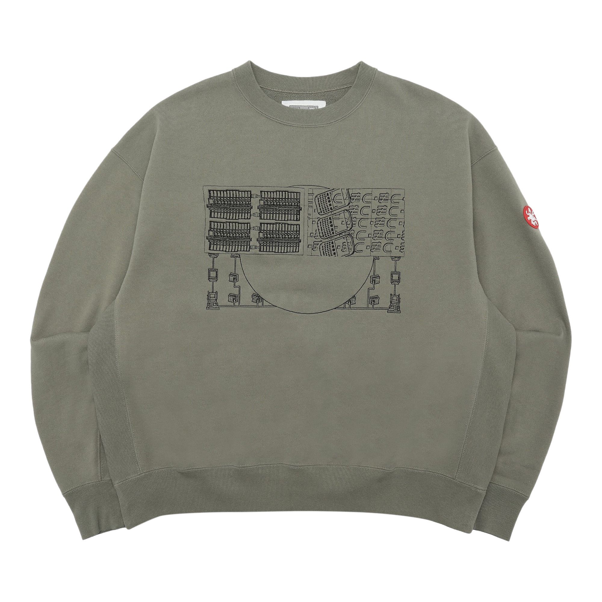 Buy Cav Empt Not Identical To Crewneck 'Green' - CES23CS07
