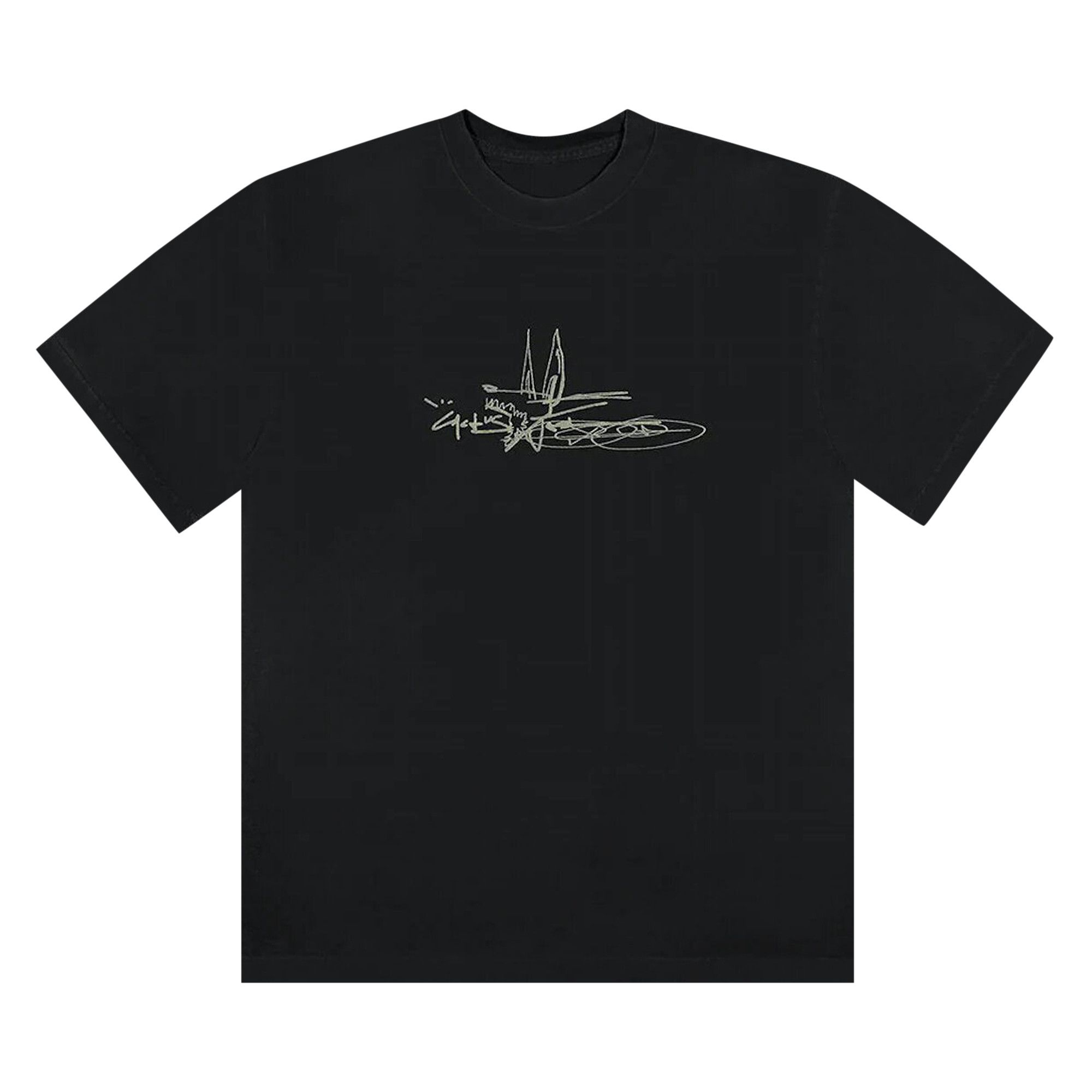 Cactus Jack by Travis Scott x Jordan Scribble Tee Black