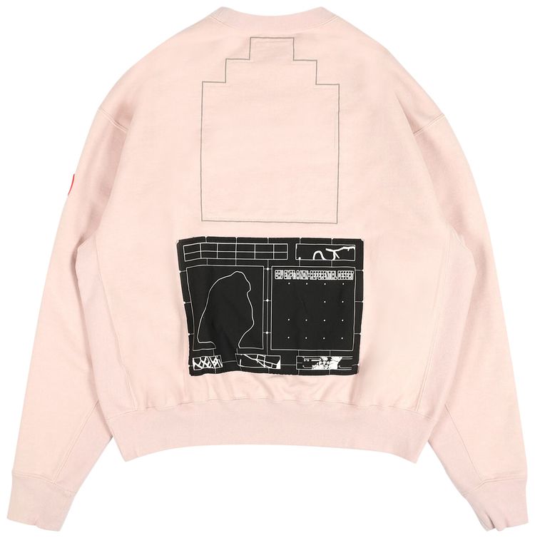 Cav Empt Not Element Crewneck Sweatshirt Pink