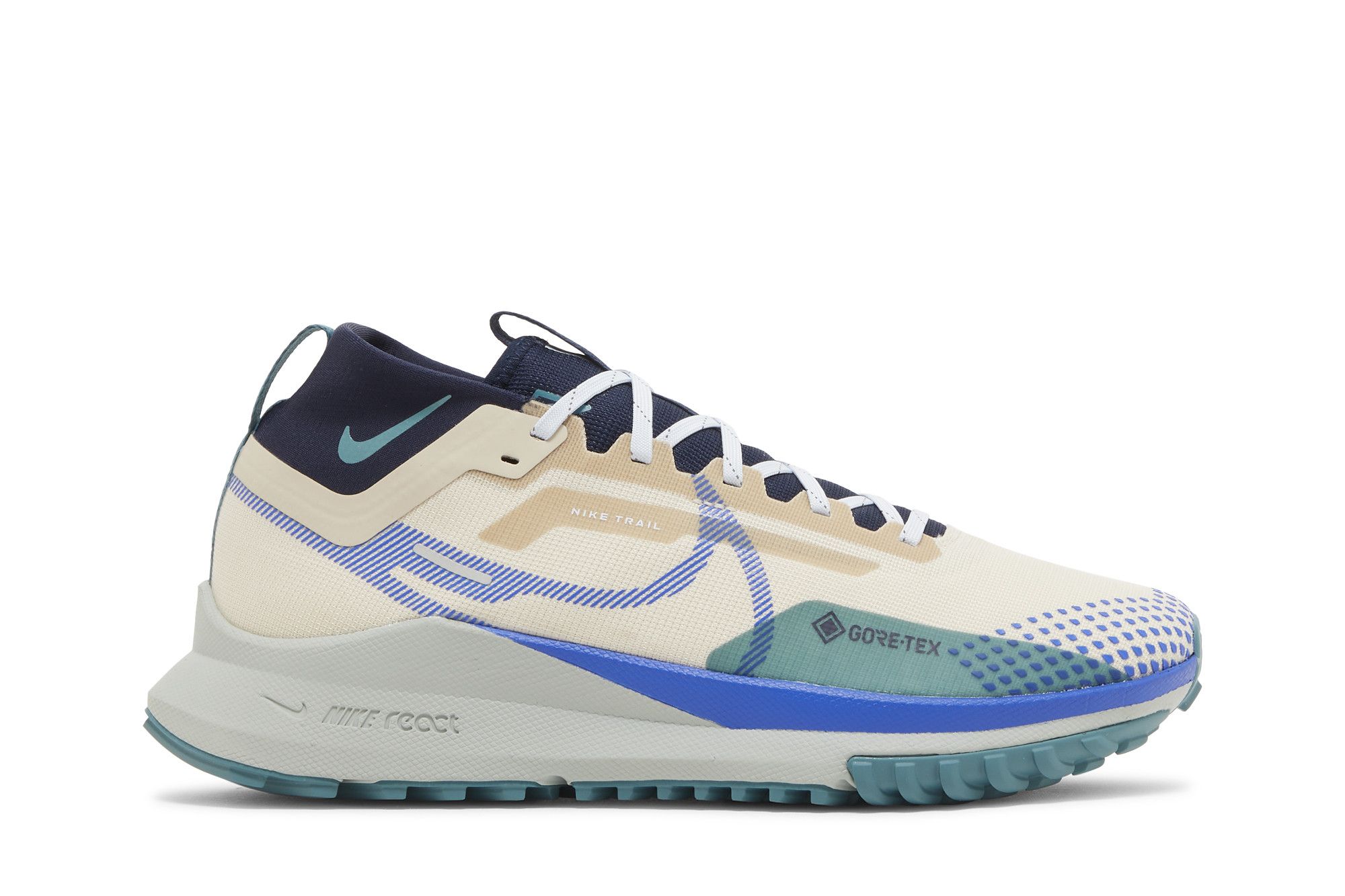 Buy React Pegasus Trail 4 GORE TEX Sanddrift Racer Blue DJ7926
