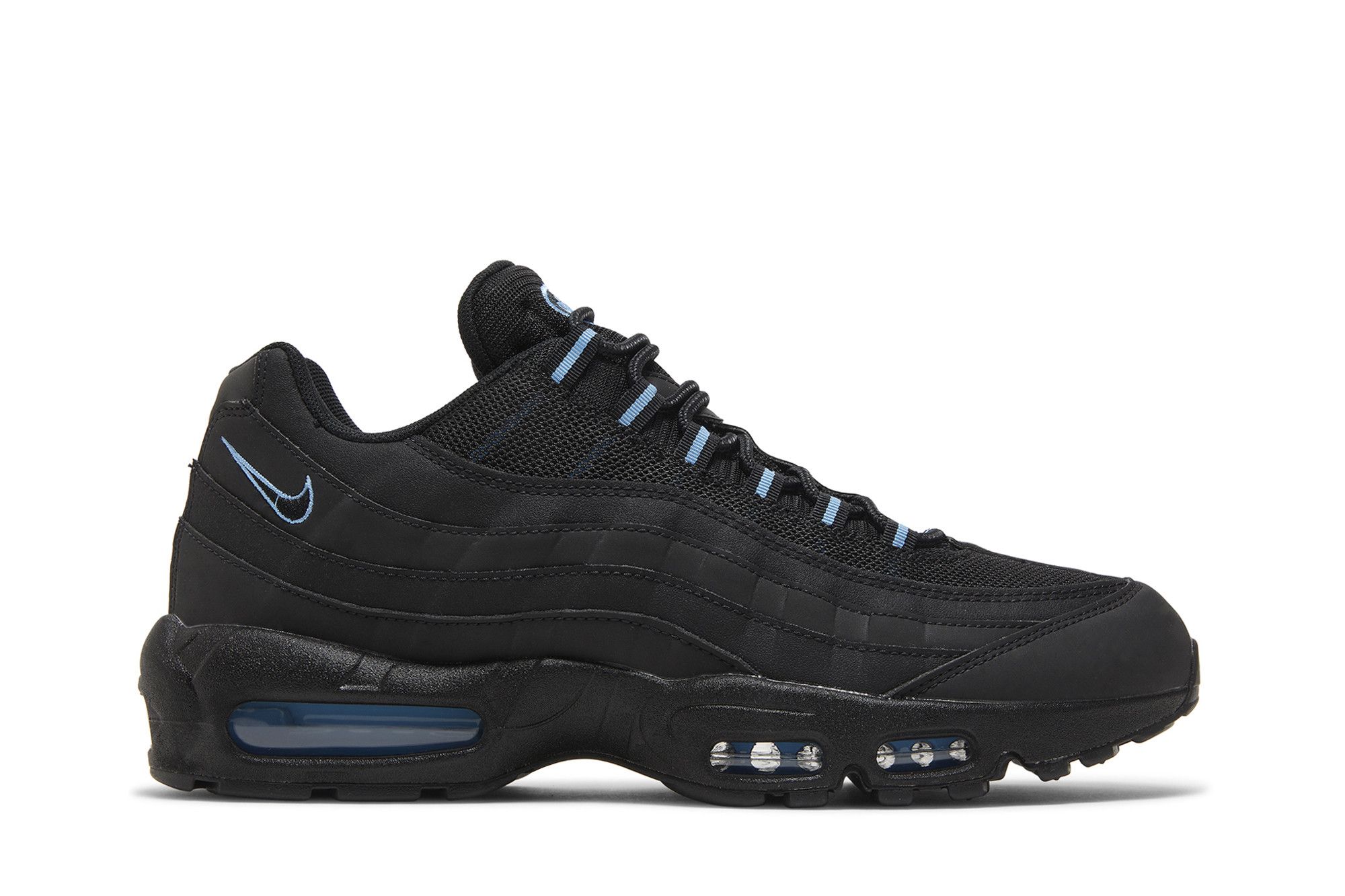blue white and black air max 95