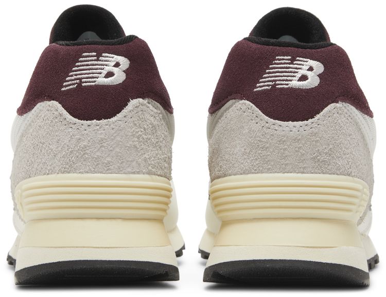 New Balance 574 White Burgundy