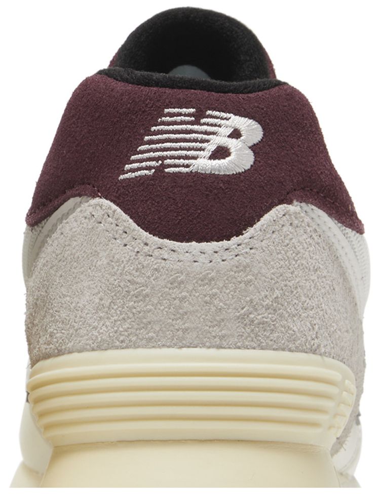 New Balance 574 White Burgundy