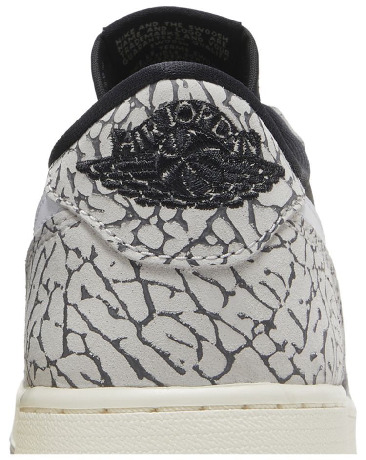 Air Jordan 1 Retro Low OG GS Black Cement