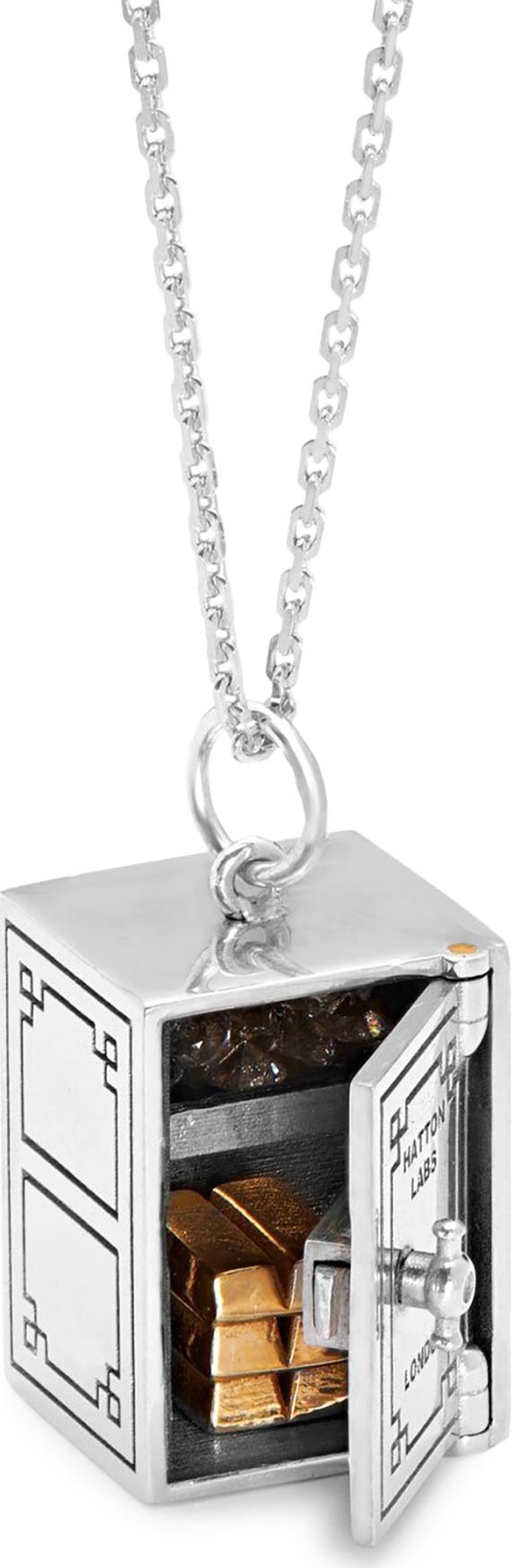 Hatton Labs Safe Pendant Silver