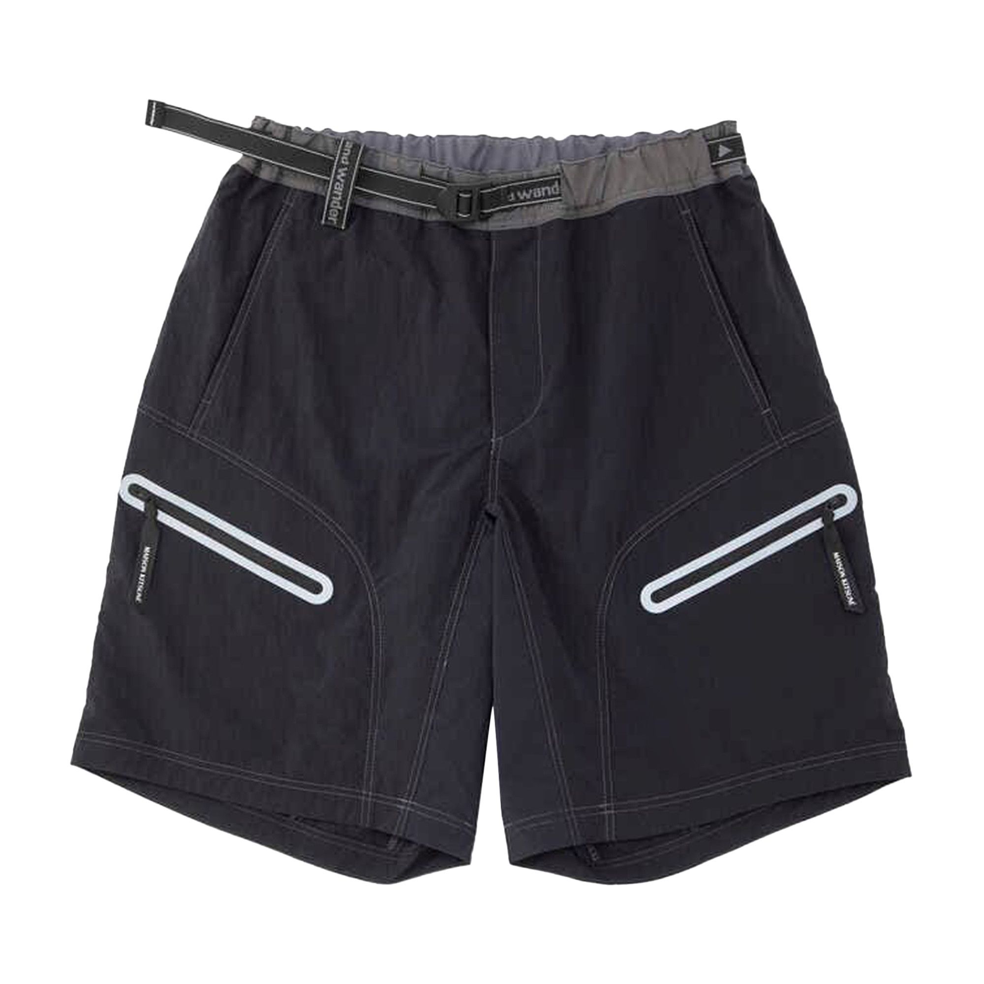 Buy And Wander x Maison Kitsune Hiking Shorts 'Black