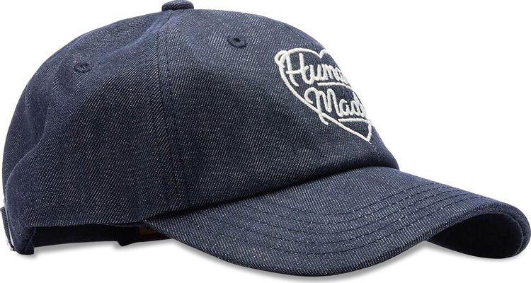 Human Made 6 Panel Denim Cap Indigo