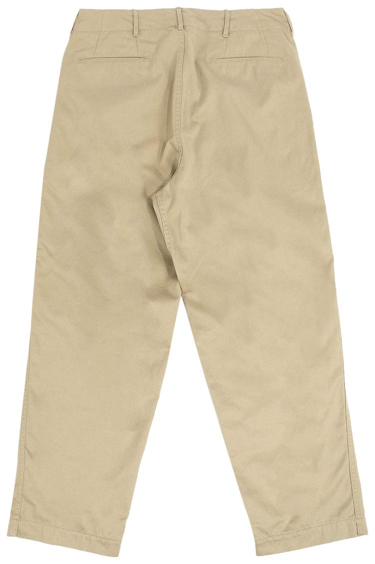 nanamica Wide Chino Pants Khaki
