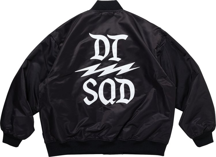 WTAPS DSQD Team Jacket Black