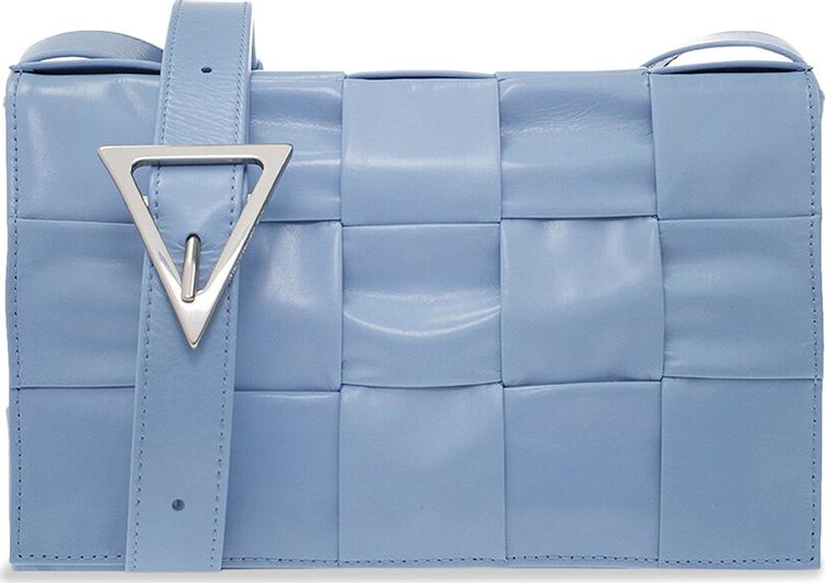 Bottega Veneta Mini Cassette Shoulder Bag 'Blue'