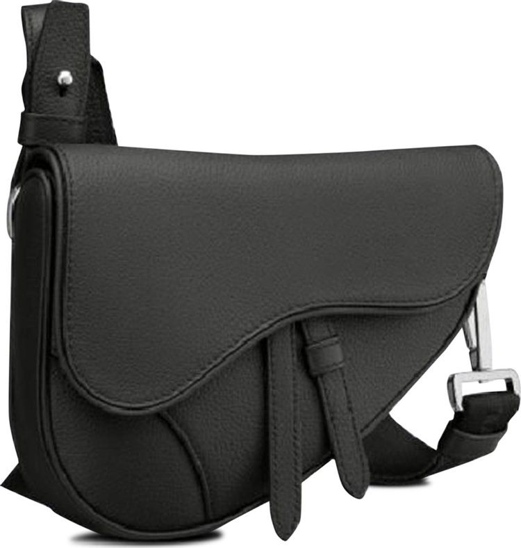 Dior Mini Saddle Bag Black