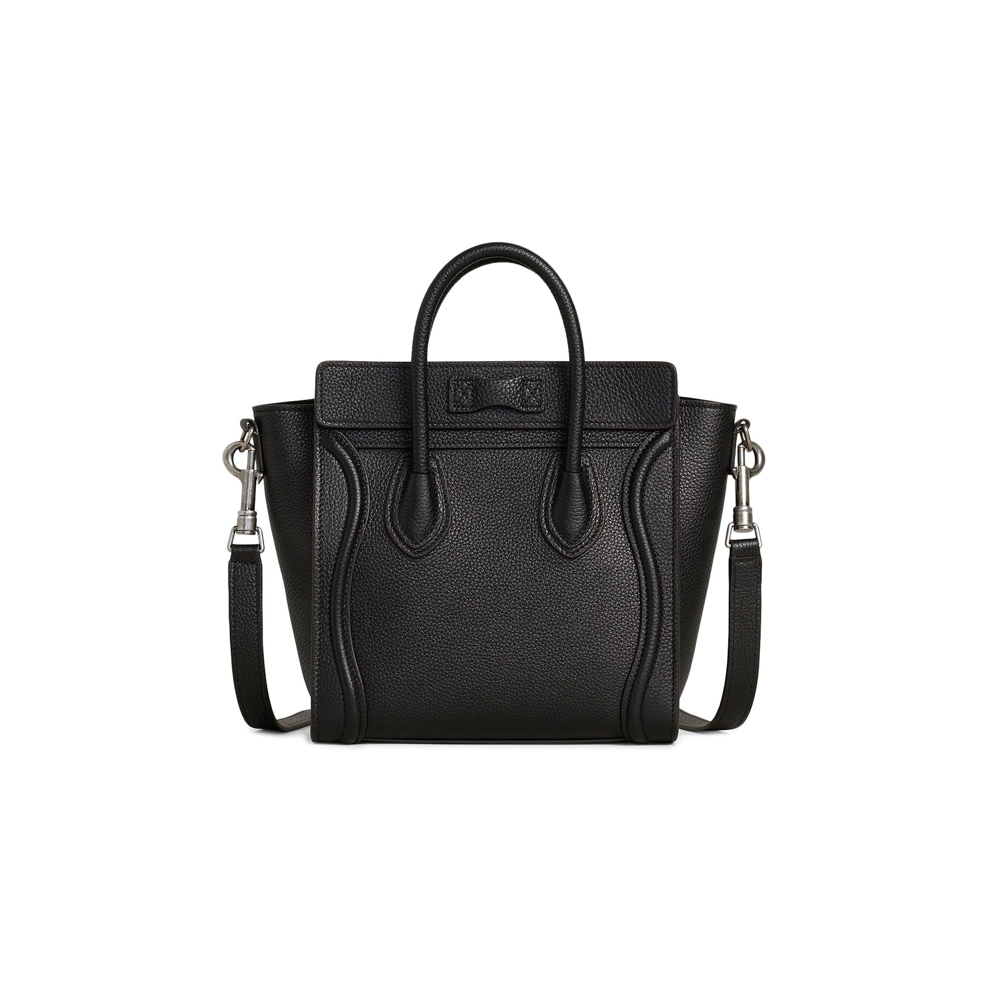 Buy CELINE Nano Luggage bag 'Black' - 189243DRU 38NO | GOAT
