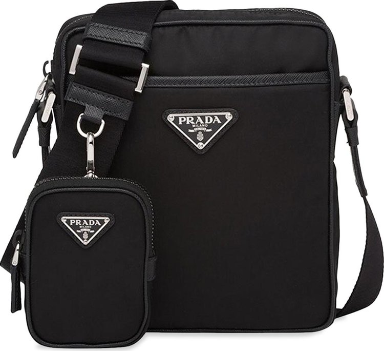 Buy Prada Messenger Bag 'Black' - 2VH112 2DMH F0002 | GOAT