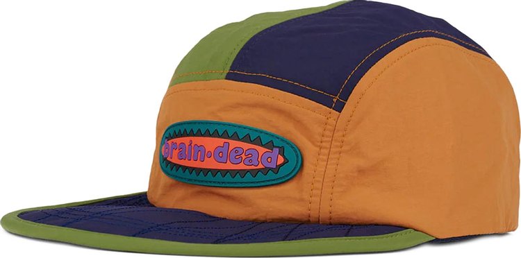 Brain Dead Adventure Nylon Duckbill Hat NavyMulticolor