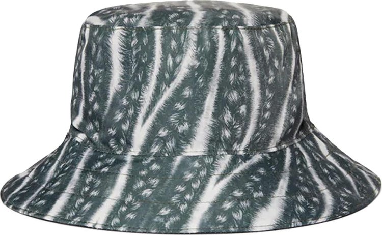 Supervsn Cornrow Bucket Hat White