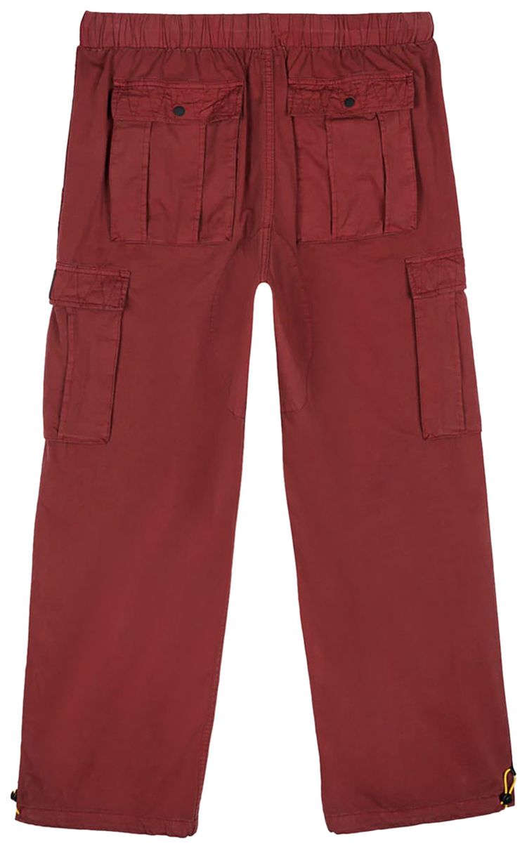 Brain Dead Flight Pant Washed Red