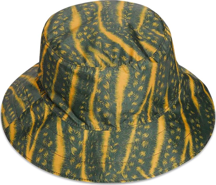 Supervsn Cornrow Bucket Hat Yellow