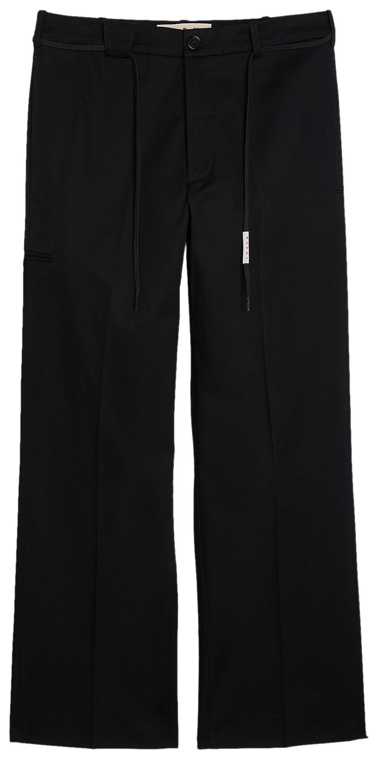 Marni Gabardine Pants Black