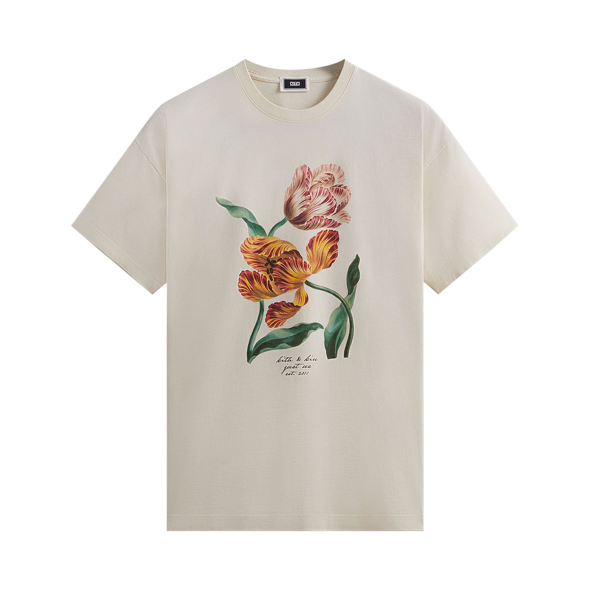 Kith Vase Vintage Tee - Sandrift – Kith Europe