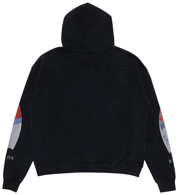 Rhude Yacht Club Hoodie Vintage Black