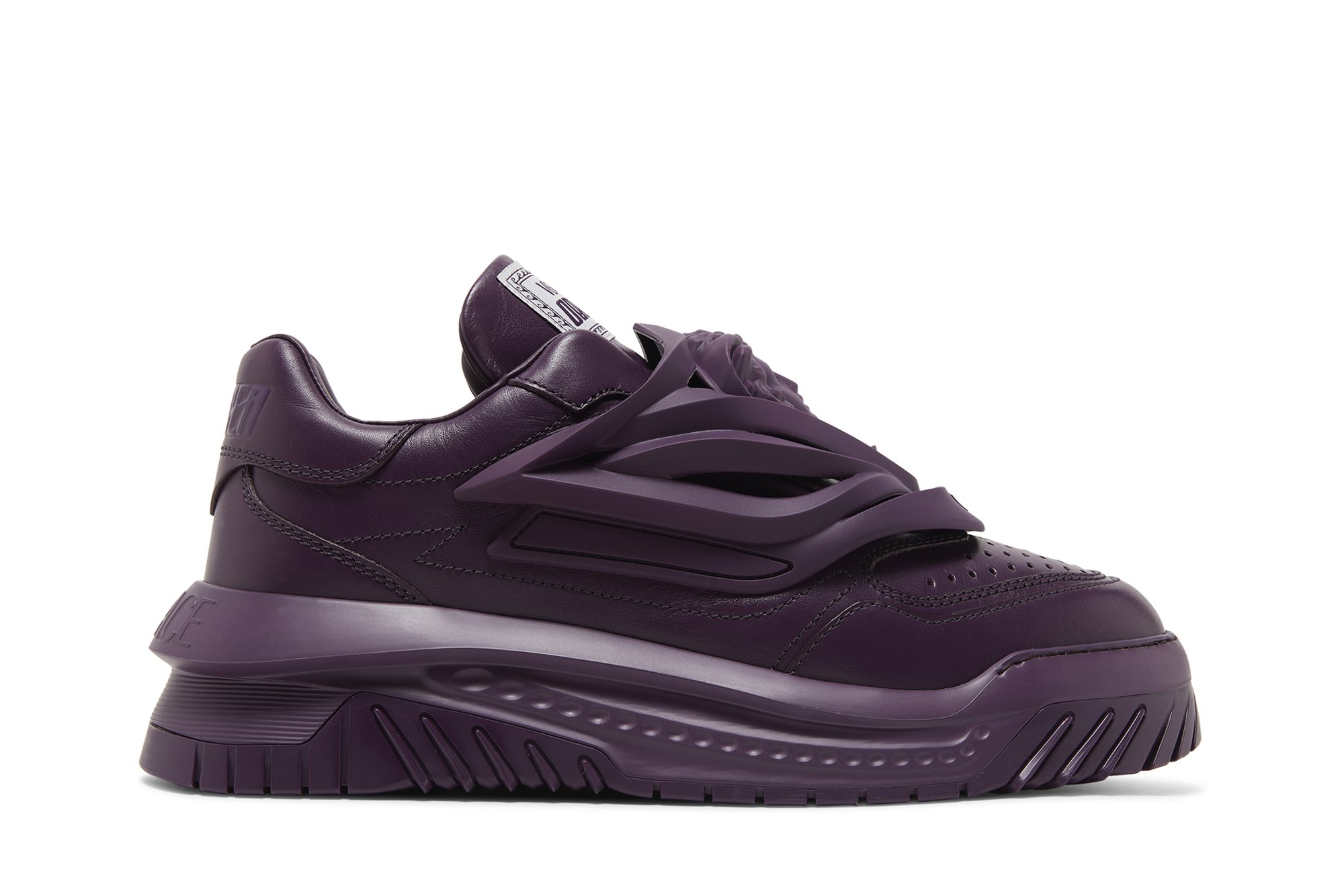 Versace Odissea Caged Rubber Medusa Sneaker 'Burgundy'