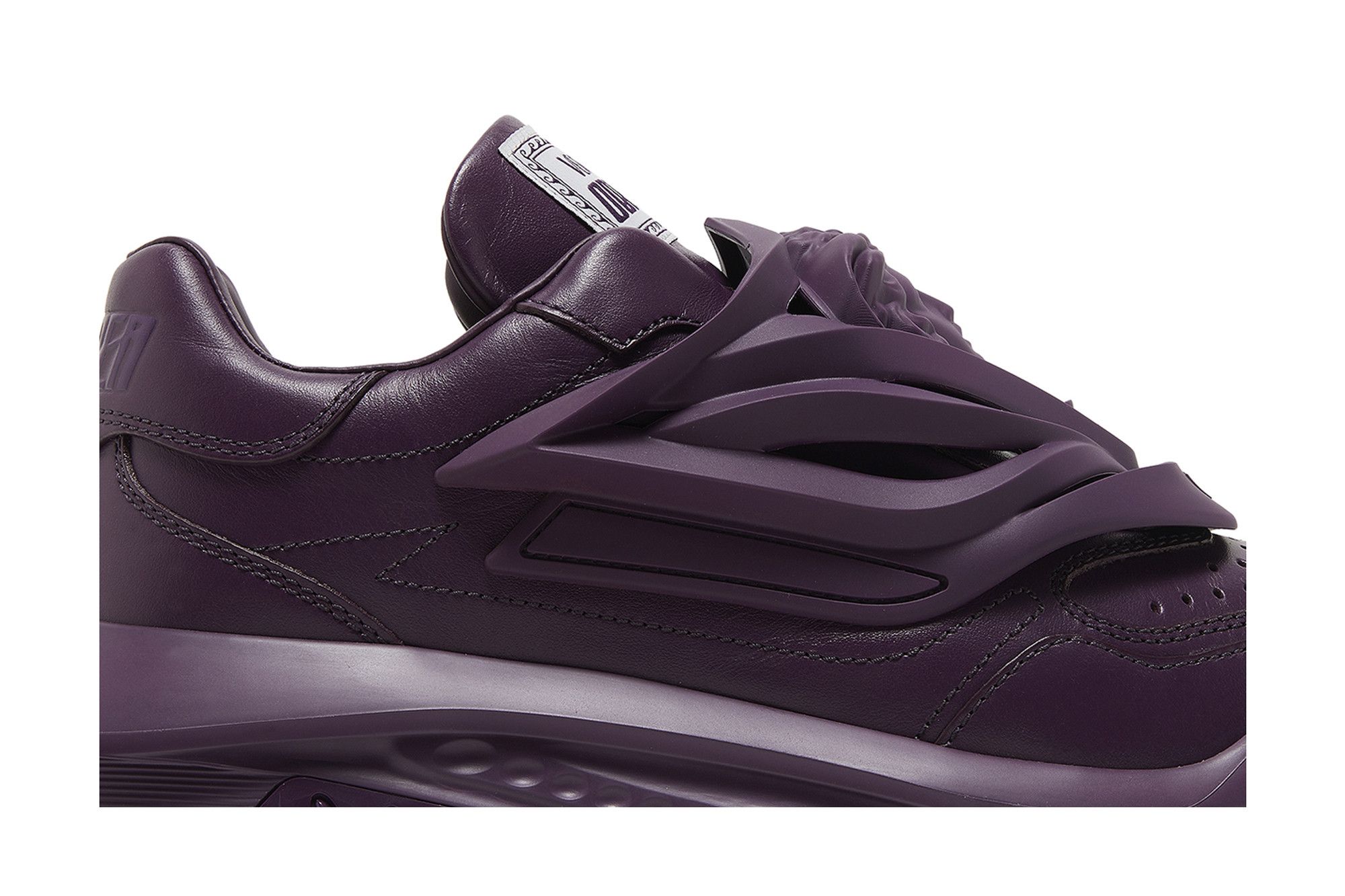 Buy Versace Odissea Caged Rubber Medusa Sneaker Burgundy 1004524 1A03180 1LA60 GOAT