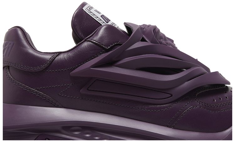 Versace Odissea Caged Rubber Medusa Sneaker Burgundy
