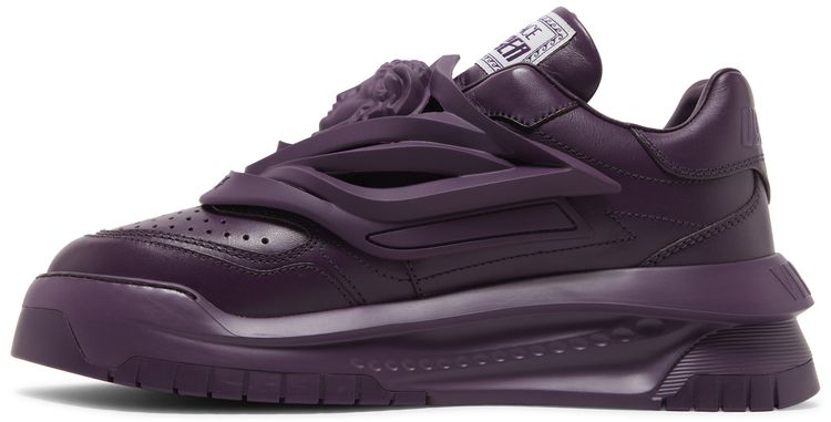 Versace Odissea Caged Rubber Medusa Sneaker Burgundy