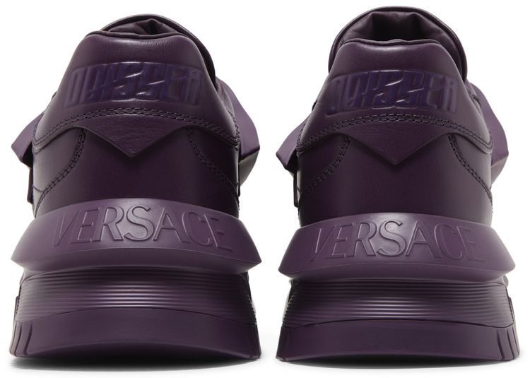 Versace Odissea Caged Rubber Medusa Sneaker Burgundy