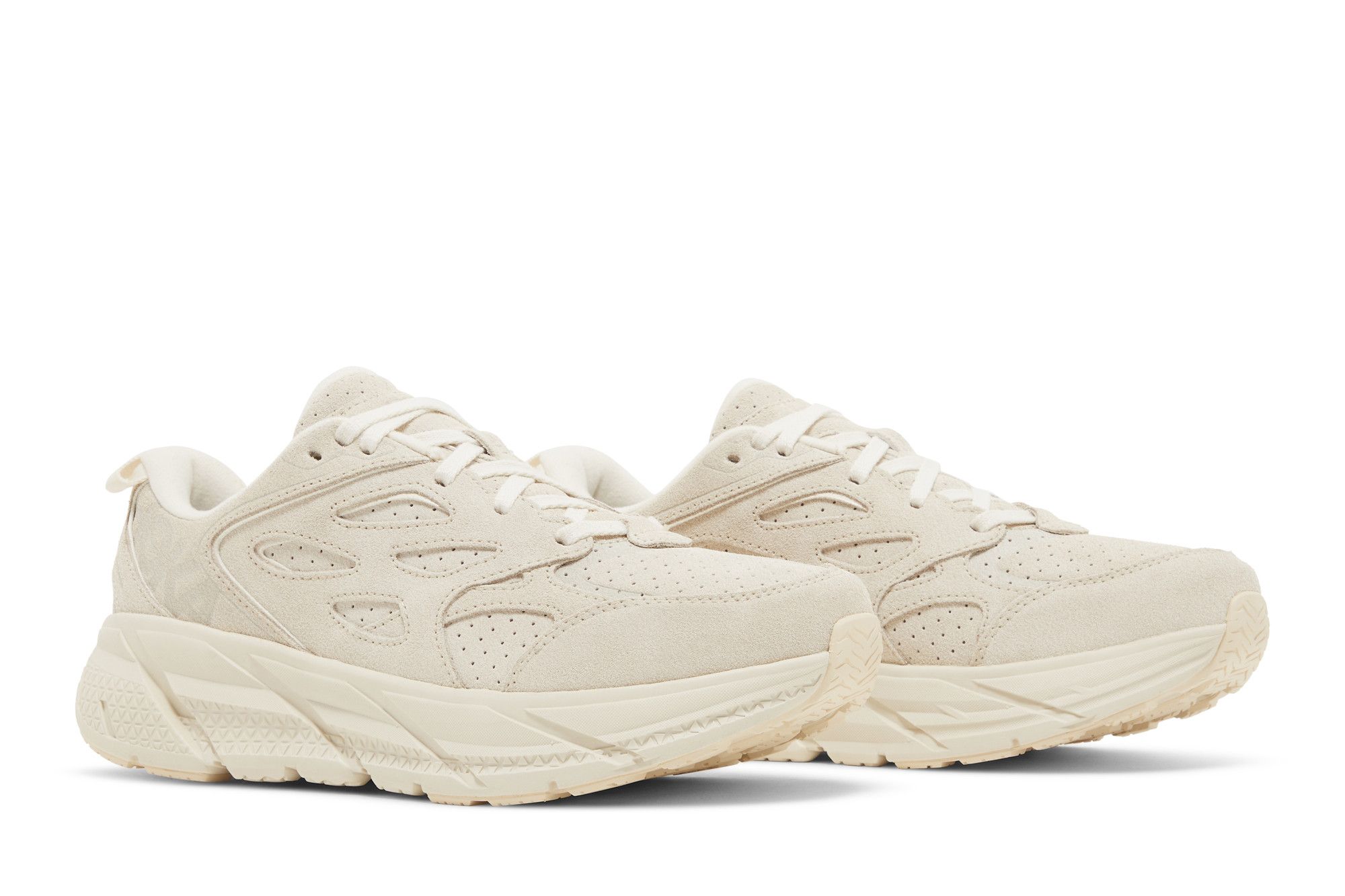 HOKA ONE ONE Ora Clifton L Suede 'Eggnog' 1122571-EEGG