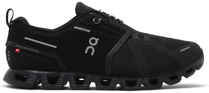 cloud 5 waterproof trainers all black f
