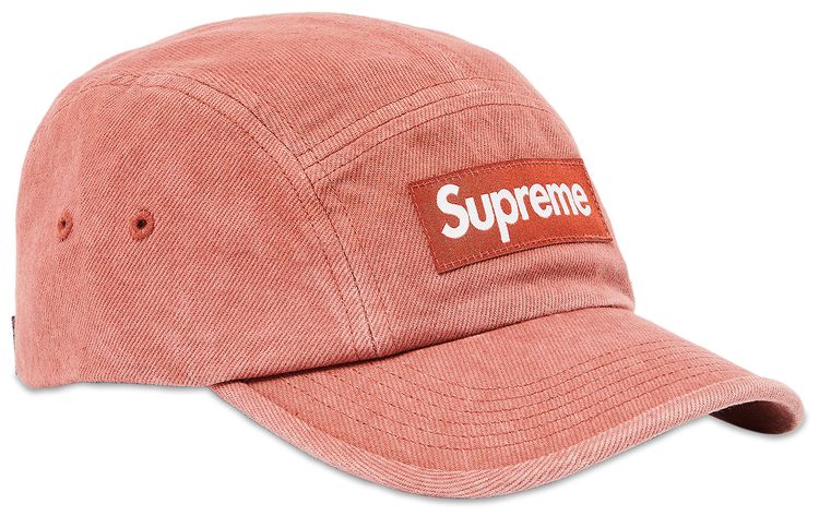 Supreme Denim Camp Cap Rust