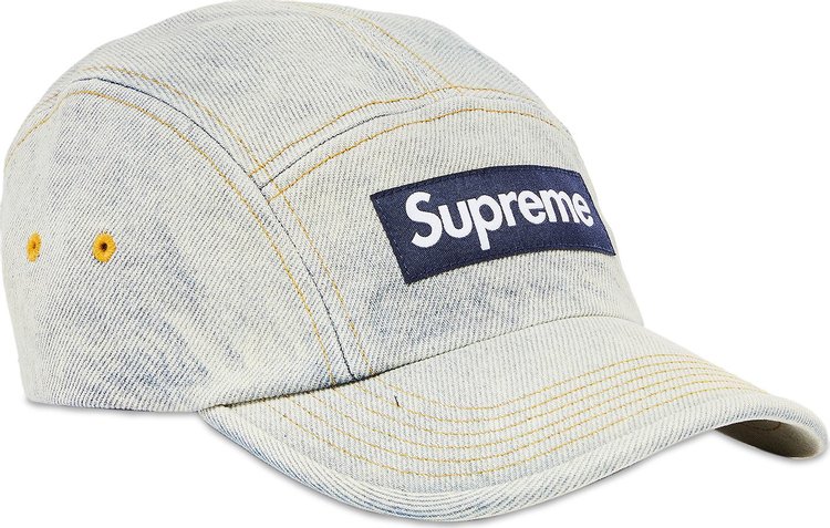 Supreme Denim Camp Cap Dirty Indigo