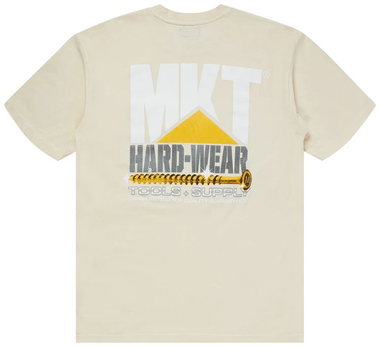 Market Market Hardware Pocket T Shirt Sand