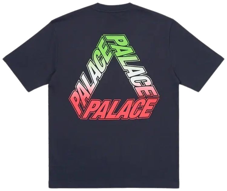 Palace Spectrum P3 T Shirt Navy