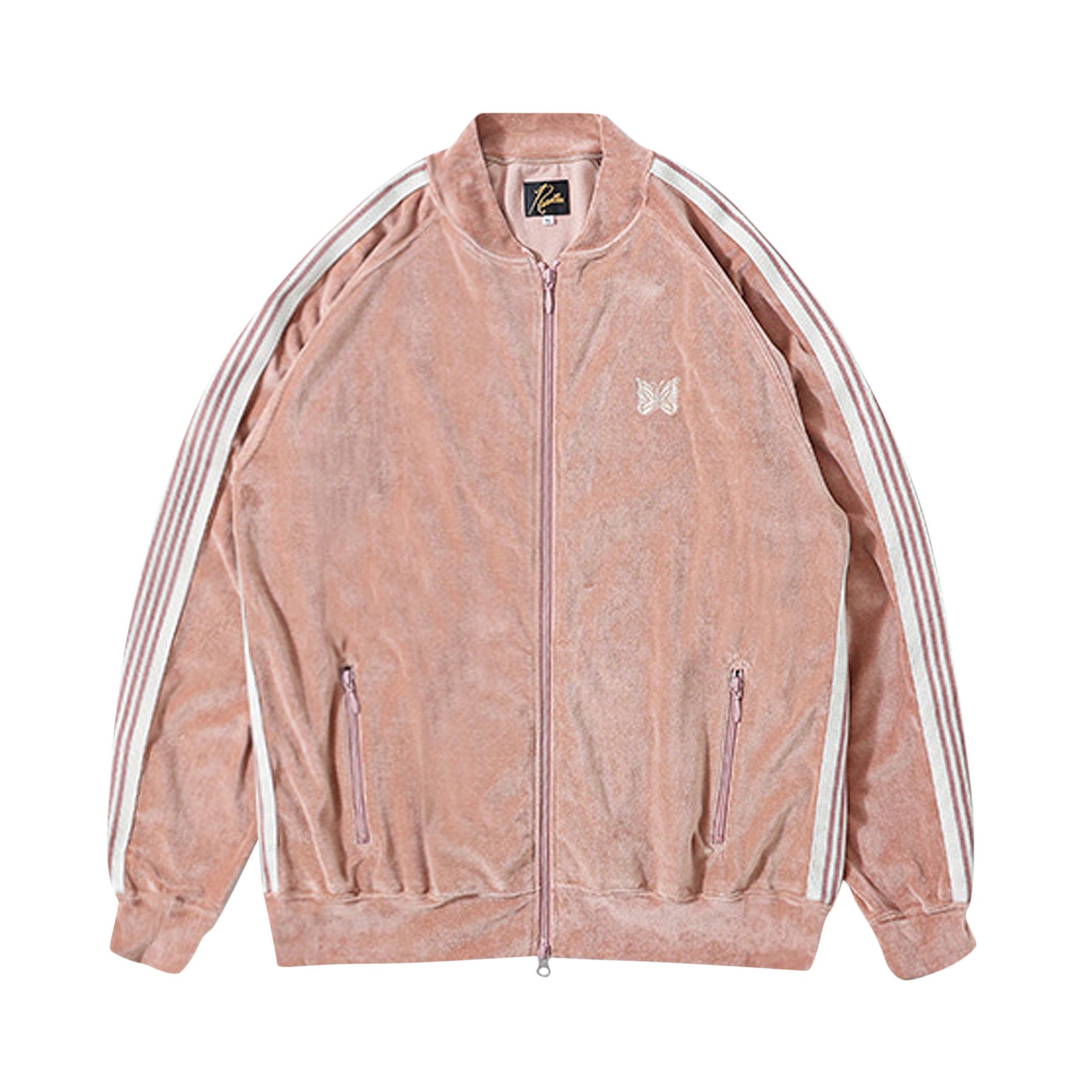 needles 22aw velour track jacket OldRose