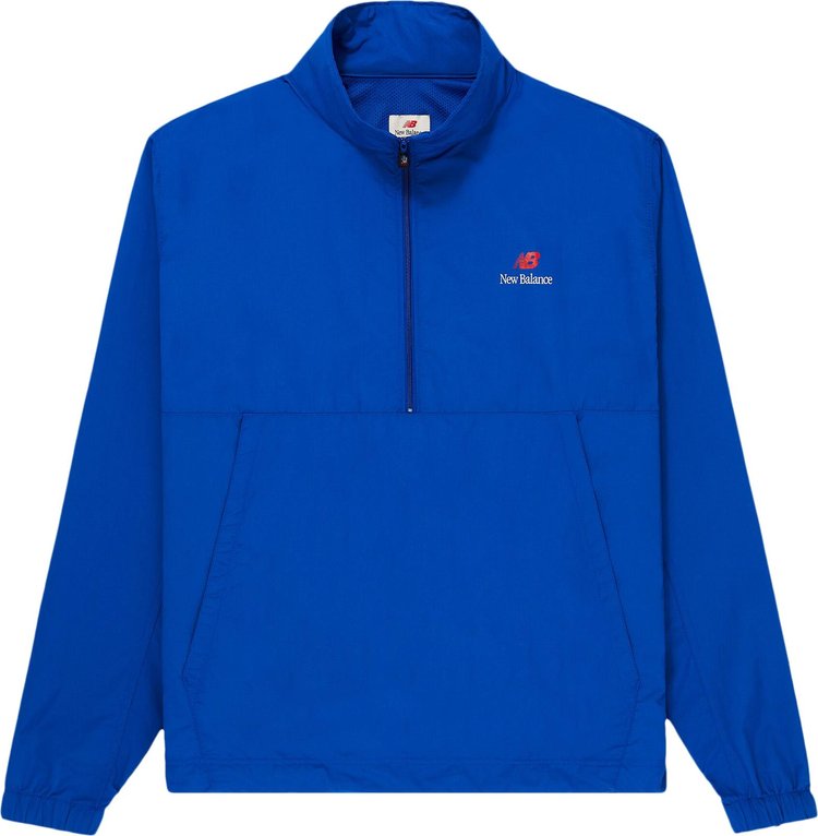 Buy New Balance Quarter Zip Jacket 'Blue' - MJ31540TRY | GOAT NL
