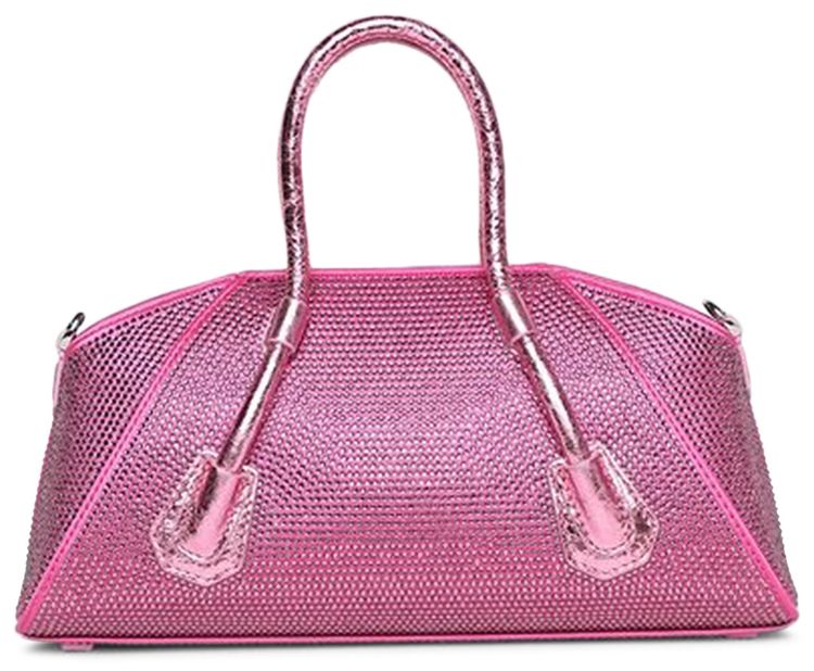 Givenchy Mini Antigona Stretch Bag Neon Pink