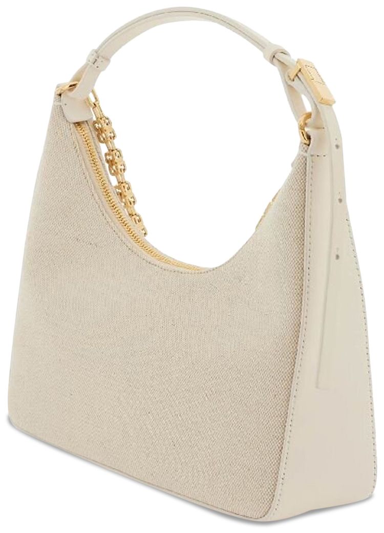 Givenchy Moon Cut Out Small Hobo Bag Natural Beige