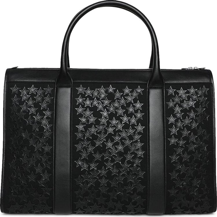 Amiri Stars Weekender Bag Black