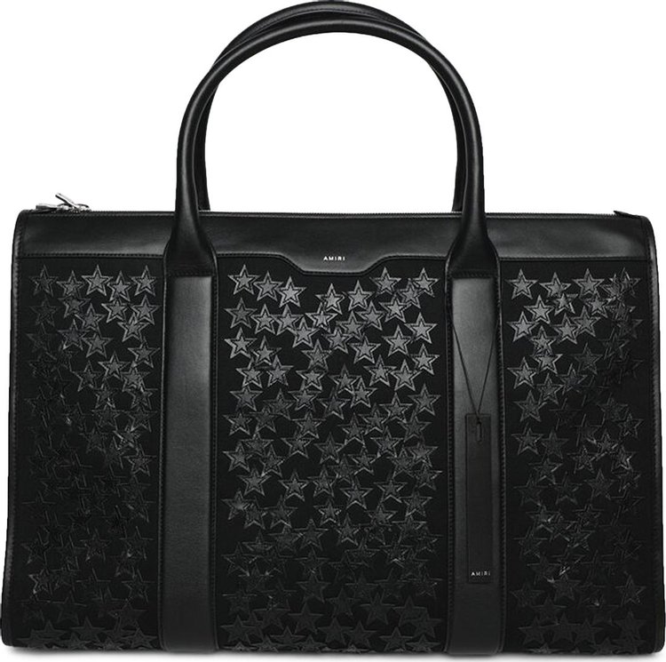 Amiri Stars Weekender Bag 'Black'