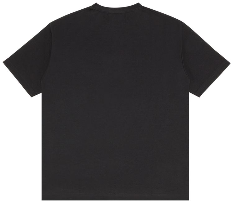 Paris Saint Germain x EDIFICE 3D Emblem Rubber Print T Shirt Black