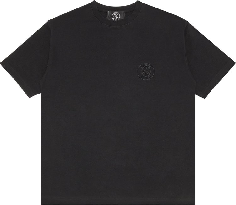 Paris Saint-Germain x EDIFICE 3D Emblem Rubber Print T-Shirt 'Black'