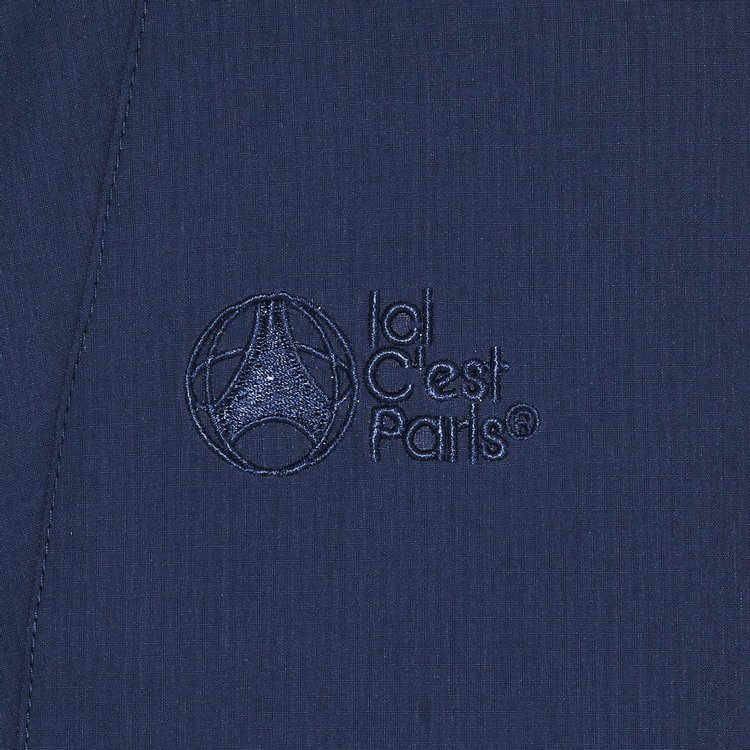 Paris Saint Germain x EDIFICE Ici CEst Paris Embroidered Rain Pant Navy