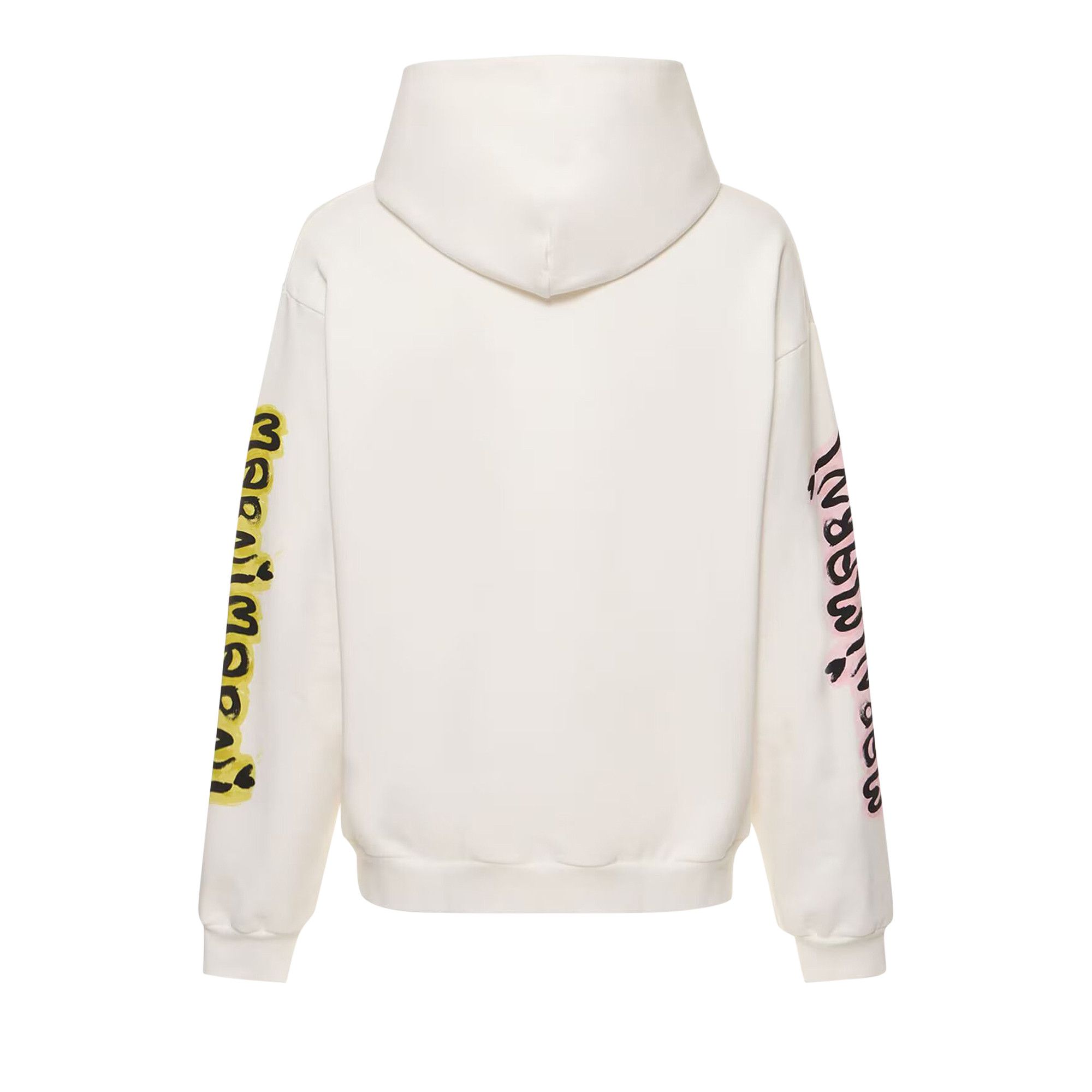 Buy Marni Logo Hoodie 'Natural White