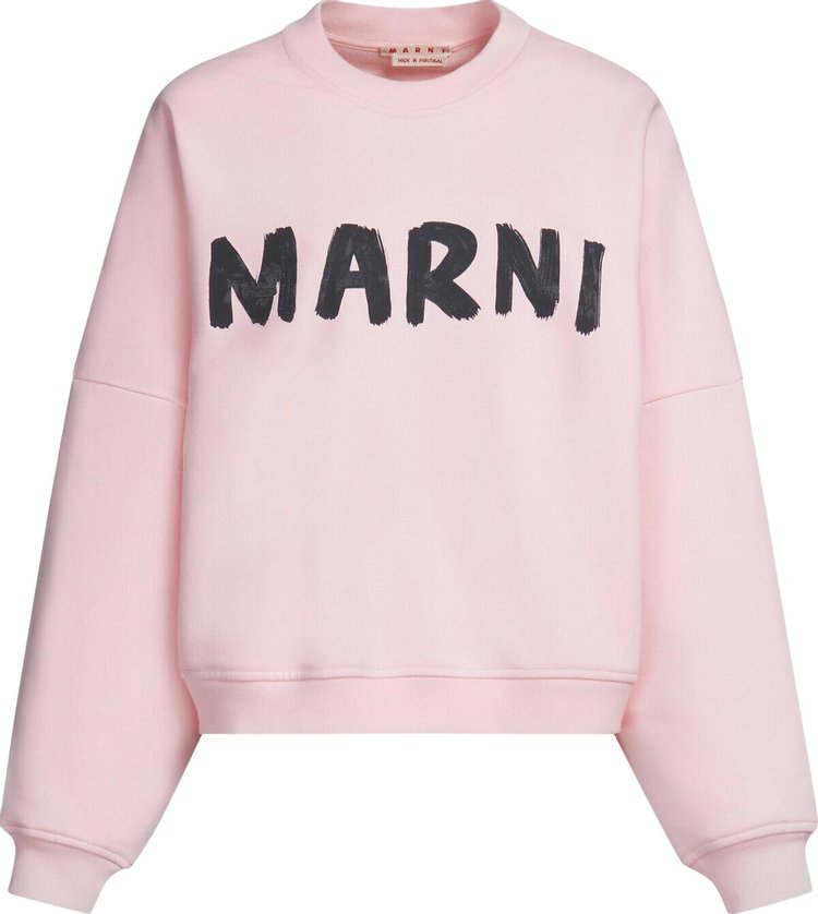 Marni Logo Sweater 'Pink Gummy'