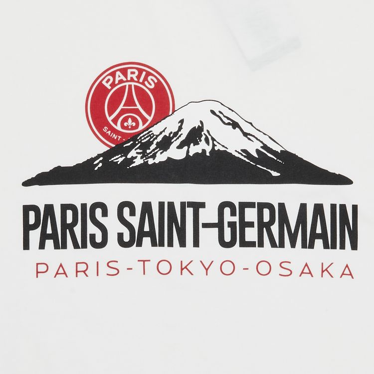 Paris Saint Germain x EDIFICE Japan Mountain Tee White