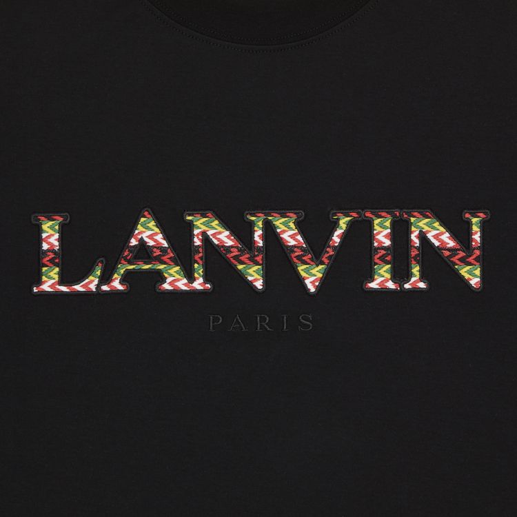 Lanvin Curb Oversized Fit Tee Black