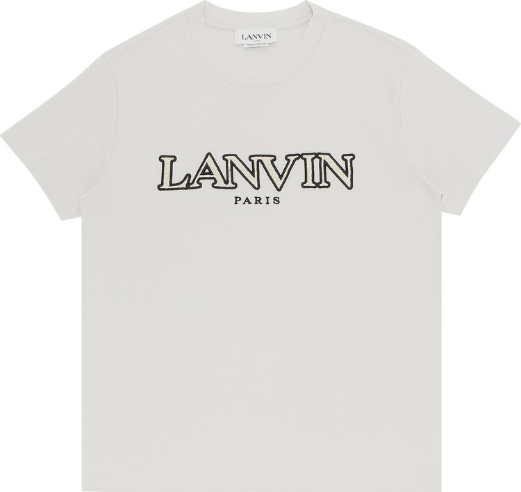 Lanvin Curb Regular Fit Tee 'Mastic'